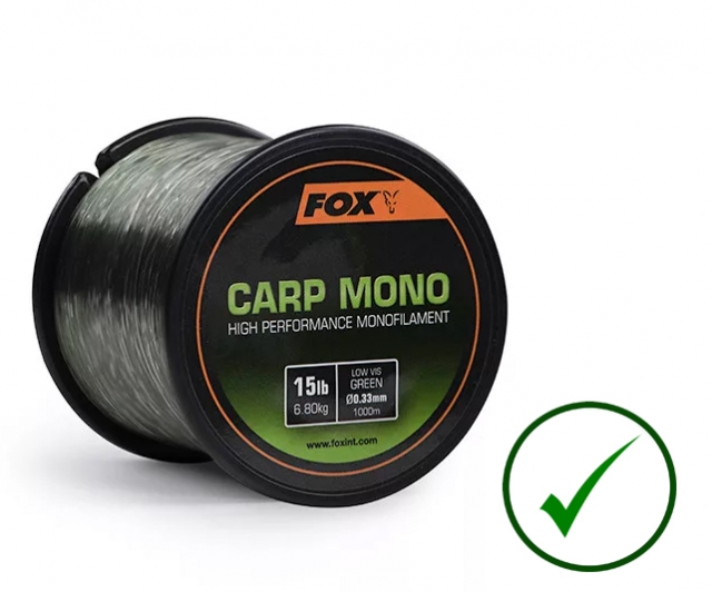 A főzsinor kizárólag monofil zsinór lehet, minimum 0,25 mm!