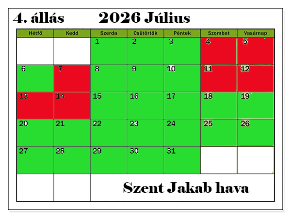 4. ÁLLÁS