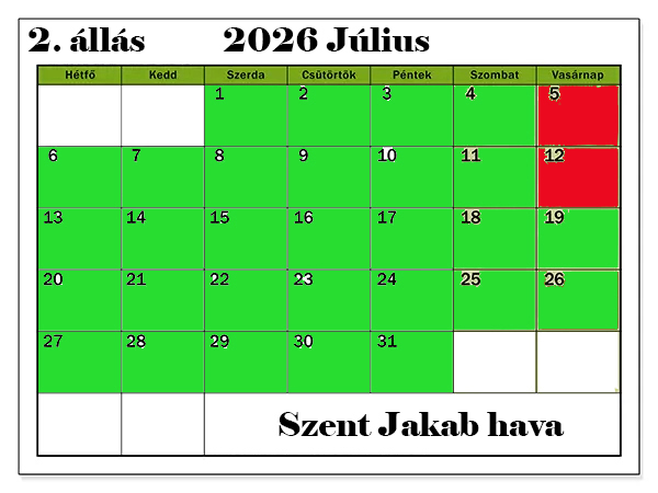 2. ÁLLÁS